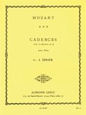 3 cadences pour le concerto re majeur KV314 de Mozart pour flűte seule