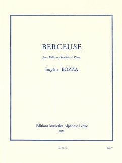 Cover Berceuse für Flöte (Oboe) und Klavier