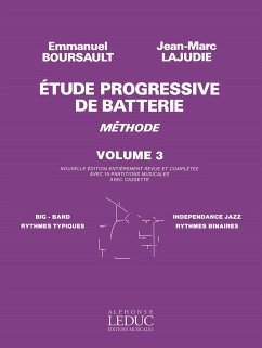 Cover Étude progressive de batterie vol.3