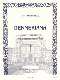 Cover Denneriana pour clarinette et piano