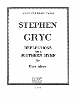 Cover GRYC REFLECTIONS ON A SOUTHERN HYMN HORN(COR) ALONE(SEUL)MFB260