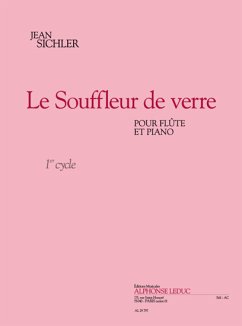 Cover Le Souffleur de verre pour flute et piano