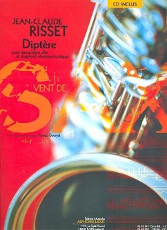 Cover Diptčre (+CD) pour saxophone alto et dispositif électroacoustique