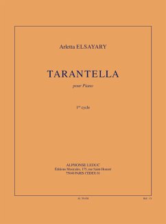 Cover Tarantella pour piano