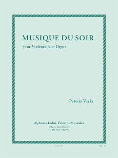 Cover Musique du soir pour violoncelle et orgue
