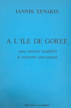 Cover A L'ile de Goree for harpsichord (amplified) and instrumental ensemble score