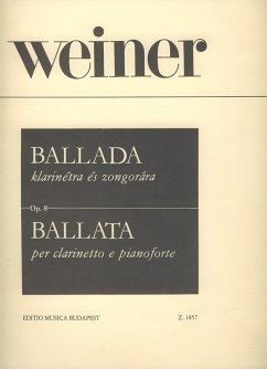 Cover Ballada op.8 per clarinetto e pianoforte