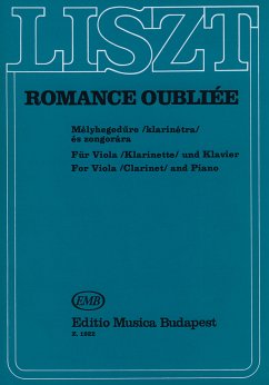 Cover Romance oubliée für Viola, Klarinette und Klavier
