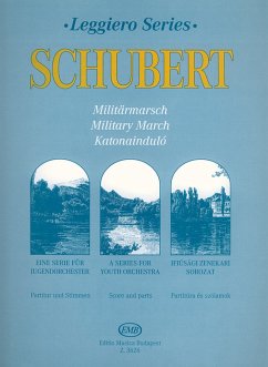 Cover Militärmarsch für Streichorchester Partitur und Stimmen (4-4-(3)2-2-1)