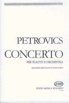 Cover CONCERTO PER FLAUTO E ORCHESTRA PER FLAUTO PIANOFORTE