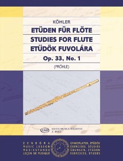 Cover Etüden op.33 für Flöte