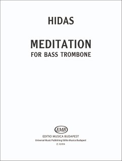 Cover Meditation for bass trombone