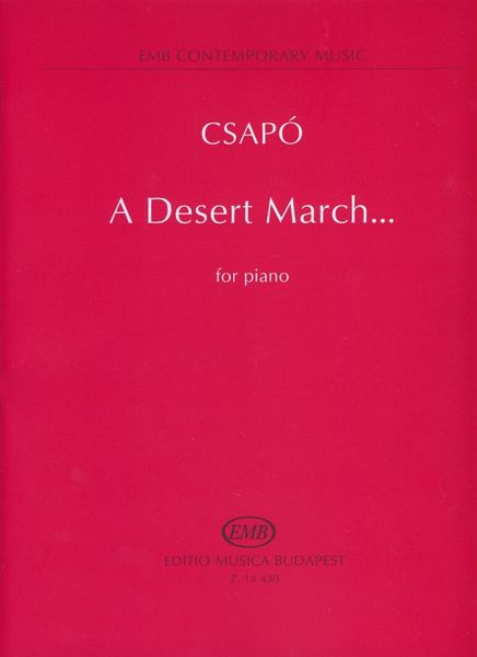 A desert march for piano A desert march for piano