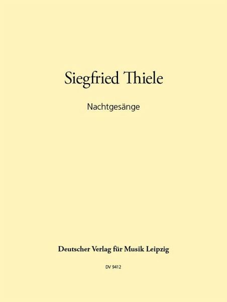 Nachtgesange Nachtgesange