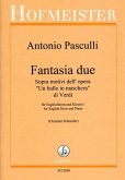 Fantasia Nr.2 sopra motivi dell'opra Un ballo in maschera für Englischhorn und Klavier Fantasia Nr.2 sopra motivi dell'opra Un ballo in maschera für Englischhorn und Klavier