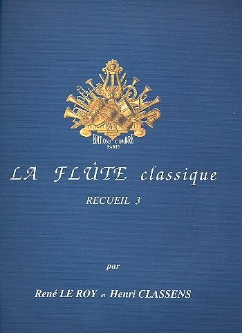 La flűte classique vol.3 La flűte classique vol.3