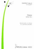 Elegia für Violoncello und Klavier Elegia für Violoncello und Klavier