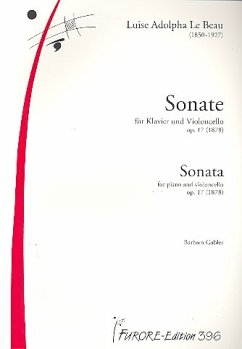 Sonate op.17 für Klavier und Violoncello Sonate op.17 für Klavier und Violoncello