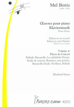 Cover Klaviermusik Band 4 Pičces de concert