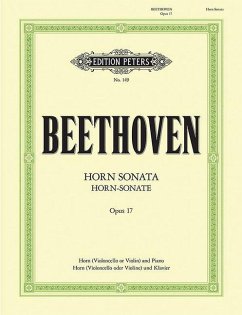 Horn Sonata in F Op. 17 (Edition for Horn/Cello/Violin and Piano)