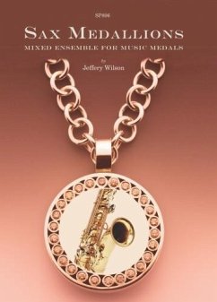 Cover Sax Medallions for 2-4 saxophones 2 scores
