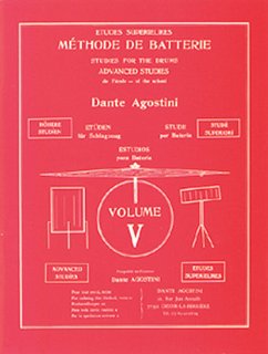 Cover Méthode de batterie vol.5 études superieurs