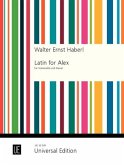 Latin for Alex for violoncello and piano Latin for Alex for violoncello and piano