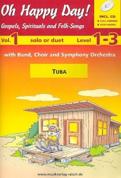 Cover Oh happy Day vol.1 (+2 CD's) für 1-2 Tuben Spielpartitur