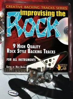 Cover Improvising the Rock (+CD): for all instruments
