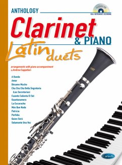 Cover Latin Duets (+CD): for clarinet and piano