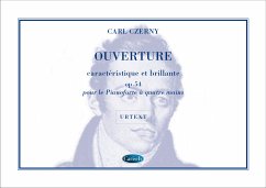Cover Ouverture caracteristique et brillante op.54 pour le pianoforte ŕ 4 mains