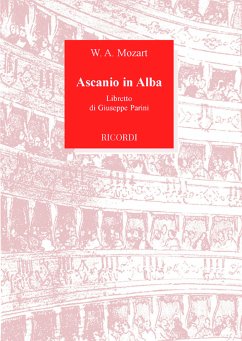 Cover W.A. Mozart Ascanio In Alba Classical