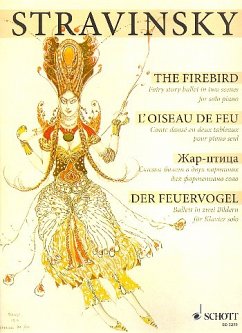 Cover Der Feuervogel Klavierauszug L'oiseau de feu