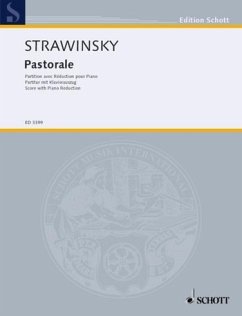 Cover Pastorale für Singstimme, Oboe, Englischhorn, Klarinette in A und Fagott Partitur und Klavierauszug
