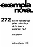 Sinfonie Nr.4 für Alt, Trompete, Tam-Tam und Klavier Partitur und Stimmen