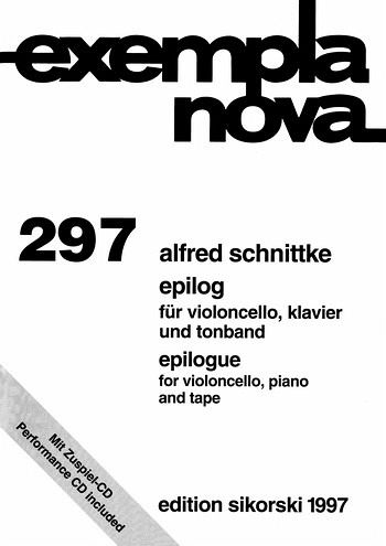 Epilog für Violoncello, Klavier und Tonband