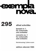 Konzert Nr.1 für Violoncello und Orchester für Violoncello und Klavier Konzert Nr.1 für Violoncello und Orchester für Violoncello und Klavier