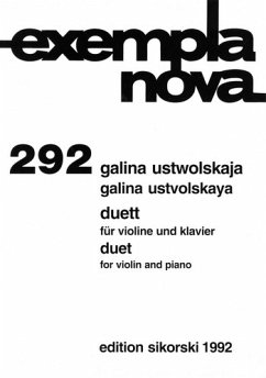 Cover Duett für Violine und Klavier