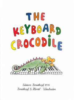 Cover The Keyboard Crocodile Easy piano pieces for children