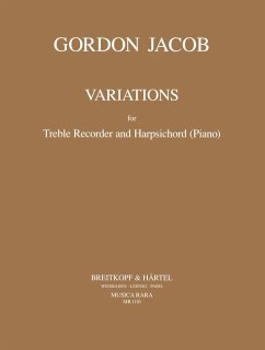 Cover Variations for treble recorder and harpsichord (or piano)