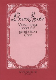 Vierstimmige Lieder für gem chor a cappella Partitur
