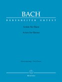 Das Arienbuch Bass-Arien aus den Kantaten für Gesang und Klavier (dt/en) (inkl. deutschem Begleittext)