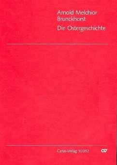 Cover Die Ostergeschichte für Soli, Chor und Orchester Partitur