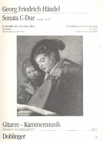 Sonate C-Dur op.1,7 für Altblockflöte und Gitarre Sonate C-Dur op.1,7 für Altblockflöte und Gitarre