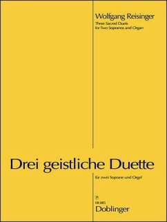 Cover 3 geistliche Duette für 2 Soprane und Orgel, Partitur