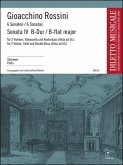 Sonate B-Dur Nr.4 für 2 Violinen, Violoncello und Kontrabaß Stimmen (4-3-2-2-1)