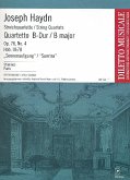 Streichquartett B-Dur op.76,4 Hob.III:78, Stimmen