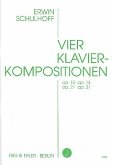 4 Klavierkompositionen für Klavier 4 Klavierkompositionen für Klavier