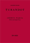 Turandot vocal score of the chorus parts (it/en)