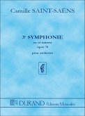 Symphonie ut mineur no.3 op.78 pour orgue et orchestre partition miniature